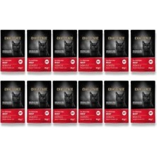 Prime Challenge Sığır Etli Yetişkin Pouch Yaş Kedi Maması 85 gr x 12 Adet