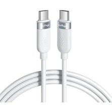 Voultage Usb-C To Usb-C Silikon Hızlı Şarj ve Veri Kablosu, 60W Pd 480 Mbps