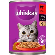 Prime Whiskas Biftekli Konserve Kedi Maması 400 G