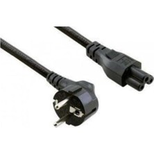 Prime Polygold PL-36032 1.8 Metre Güç Kablosu - Laptop Adaptör ve Projeksiyon Uyumlu 3 Pinli C5 Güç Kablosu