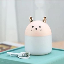 Prime Sevimli Kedi Hava Nemlendirici Lamba Pembe