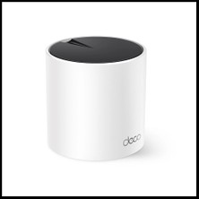 TP-Link Tp-Lınk DECO-X55, AX3000, Tekli Mesh, 3000MBPS, Dual Band, Wifi6, 3port Gigabit Lan, 230M2 Çekim Alanı, Router, Geniş Alan Internet Ağı Sağlayıcısı