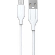 Prime Yetty 2.4A Micro USB Kablo 1m Beyaz YKB-01B