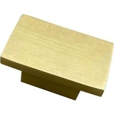 Prime Tek Delikli KULP16 mm Mat Altın Renk