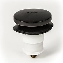 Prime Evrensel Parmak Dokunuşu (Uç Burun, Ayakla Çalışan) Banyo Küveti/küvet Tahliye Tıkacı 3/8 Inç ve 5/16 Inç Bağlantı Elemanları Içerir