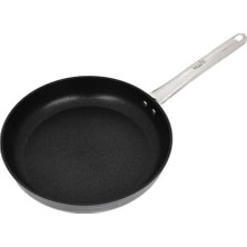 Prime Titanium 26CM Tava, Çelik Sap Metalik Gri