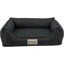 Prime Pet Varius Koyu Gri Kedi ve Köpek Yatağı S 45X55CM