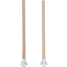 Prime Ahşap Kuş Tüneği Kuş Tünek 2 Adet Boy 15 cm Çap 10 mm