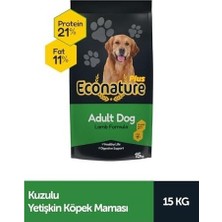 Prime Econature Plus Yet. Köpek Kuzulu 15 kg