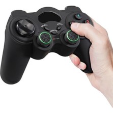 Prime Analog Çubuk, Joystick, Thumbstick Başlıkları, Koruyucu Kapak, Kulplar, Silikon Kapaklar, Ps5 | Ps4 | Ps3 | Gamepad - Siyah/yeşil - 4 Adet