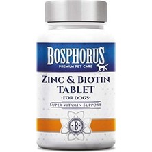Prime Bosphorus Köpekler Için Çinko ve Biotin Tablet