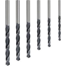 Prime Hss Metal Matkap Ucu Seti, 3.0 mm Çapında, 10'lu Paket, Yüksek Hız Çeliği, Helisel Spiral Tasarım, Metal ve Ahşap Işleme Için