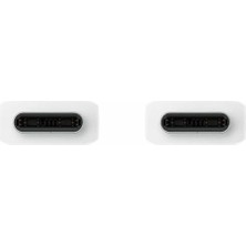 Prime EP-DX310 USB Type-C - USB Type-C Kablo, Veri Kablosu, Şarj Kablosu, 1,8 M, 3 A, Beyaz