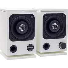 Prime Desktop Beyaz Hi-Fi 100W Hoparlör