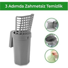 Prime Gobypet Always The Best Hazneli Kedi Kumu Küreği Rulo Çöp Poşeti, Çöp Poşeti Hazneli Kedi Kumu Küreği, Yeni Nesil Kedi Kumu Küreği, Hazneli Kedi