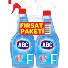 Prime Abc Deterjan Cam Temizleyici Promosyonlu Paket (1+1) 750 ml