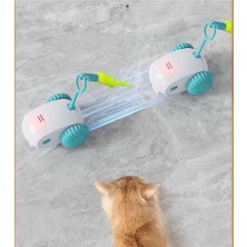 Prime Hareketli Interaktif Kedi Oyuncağı Tüylü Araba