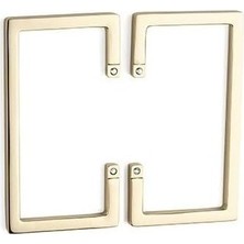 Prime 64 mm Altın Rengi Modern Kulp Tek Adet Yarım