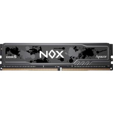Prime Apacer Nox 16GB 1X16GB 5600MHZ CL40 Ddr5 Gaming Ram (AH5U16G56C522MBAA-1)