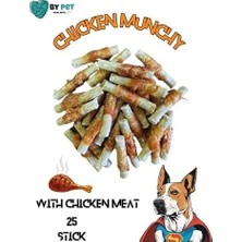 Prime Tavuk Sargılı Köpek Ödül Maması, Tavuklu Munchy, 25 Stick