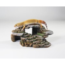 Prime Penn-Plax Shale Ledge And Cave Hide-Out Akvaryum, Reçine