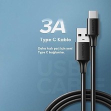 Prime USB Type-C Şarj ve Data Kablosu, Siyah, 1.5 Metre