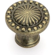 Prime Antik Bronz Renkli 8 mm Tek Delikli Kulp
