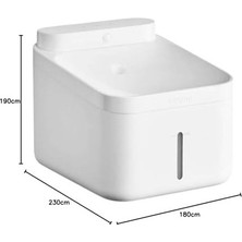 Prime Smart Pet Fountain 2 Akıllı Evcil Hayvan Su Haznesi (Türkiye Garantili)