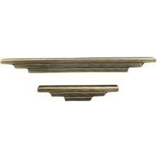 Prime 9429 Modern Çizgili Kulp Antik Renk 320 mm Çok Renkli