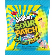 Jelibon Sour Patch Kids Tropikal 160 G - 6 Adet