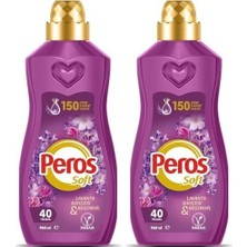 Prime Peros Konsantre Yumuşatıcı Lavanta Bahçesi & Begonvil 960 ml (2 Paketi)