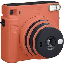 Prime Sq1 Terracotta Turuncu Fotoğraf Makinesi 10LU Kare Film ve Pleksi Çerçeve