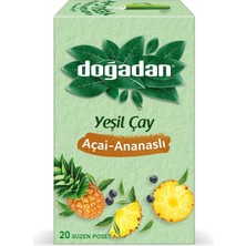 Doğadan Yeşil Çay Açai Ananaslı 20’li 34 G - 6 Adet