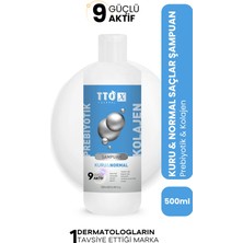 TTO X Kolajen ve Prebiyotik İçeren Kuru ve Normal Saçlar İçin Şampuan 500ml