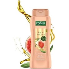 Komili 1878 Rich Aroma Nourish ve Kalıcı Parfüm Etkili Duş Jeli 500 Ml, F3100219-001, Somon