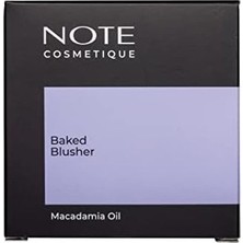 Cosmetics Baked Blusher 06 Hot Rose Işıltılı Fırınlanmış Toz Allık