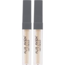 Aydınlık Görünüm Sağlayan Yoğun Likit Göz Altı Kapatıcısı - Concealer 102 Rose (2 Paketi)