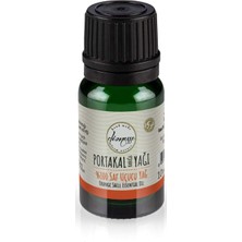 100% Saf Portakal Kabuğu Yağı 10 ml | Enerji Verici ve Arındırıcı Aromaterapi Portakal Yağı