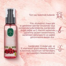 3 Adet Frambuazlı Süper Saç Bakım Yağı 100 ml ve Rosıe Pamuk