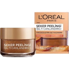 Brc Toptan L'Oreal Paris Işıltı Canlandırıcı Şeker Peelingi  Yüz Peelingi Unisex Kullanıma Uygun