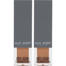 Yaşlanma Karşıtı Vitamin Içeren Nemlendirici SPF15+ Fondöten - Anti Aging Foundation 510 Deep Peach (2 Paketi)