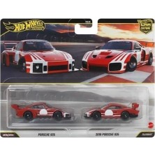 1:64 Premium Car Culture 2'li Paket Porsche 935-2018 Porsche 935 HBL96 - JHW51