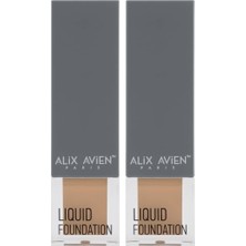 Güneş Koruyucu SPF35+ Nemlendirici Etkili Kremsi Likit Fondöten - Foundation 302 Ochre (2 Paketi)