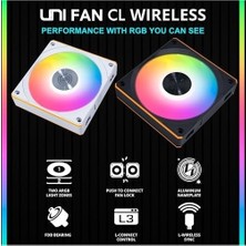 Li Unı Fan cl Wireless 120 Beyaz Kasa Fanı (G99.12CL1W1W.00)