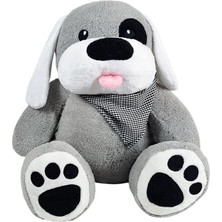 Pelüş Köpek,,köpek,pelüş Köpek, Serisi,pelüş Hayvan,doldurulabilir Hayvan,pelüş Ayıcık (Gri)