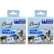 Mio Chuck Tüy Toplama Yedek Rulu, 40 Yaprak x 2 Ad x 15 Adet (2 Paketi)