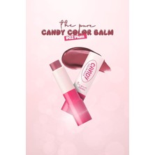 Dudakları Nemlendiren Parlak Bitişli Renkli Dudak Balmı A'pıeu The Pure Candy Color Balm No.02 Plum