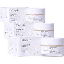 Anyong Salyangoz Özlü Yoğun Nemlendirici ve Besleyici Krem 50 ml (%20 Salyangoz Özü & Hyalüronik Asit) (3 Paketi)