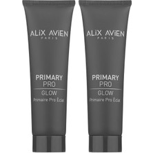 Işıltı ve Aydınlık Görünüm Sağlayan Nemlendirici Etkili Makyaj Bazı - Primary Pro Glow (2 Paketi)