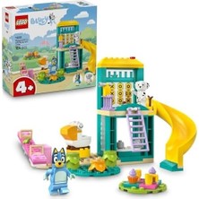 Bluey ve Chloe ile Oyun Parkı Eğlencesi 11201-4 Yaş ve Üzeri Kız ve Erkek Çocukları Için Piknik Alanı ile Bluey ve Chloe Minifigürleri Içeren Yaratıcı